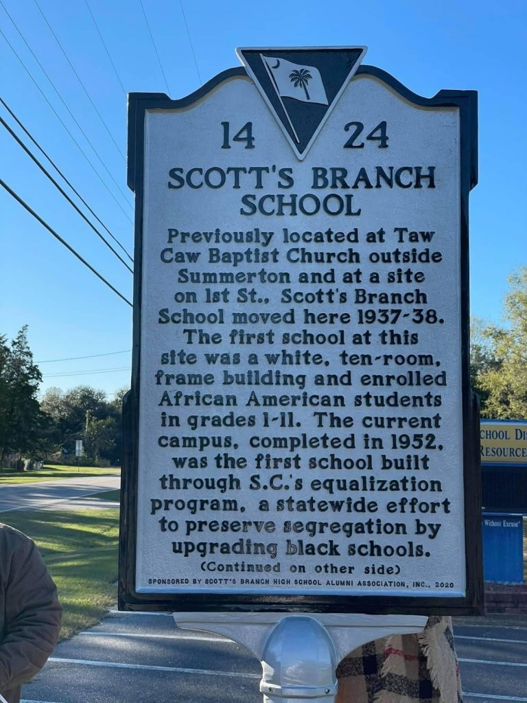 Scott's Branch Historic Marker 2020.12.03